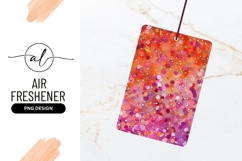 Vibrant Abstract Glitter Texture Air Freshener Png Product Image 1