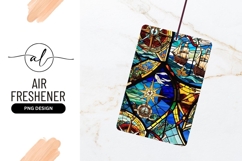 Stained Glass Nautical Theme Air Freshener Png Product Image 1