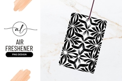 Black And White Floral Abstract Pattern Design Product Image 1