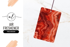 Red Agate Stone Texture Air Freshener Png Product Image 1