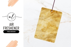 Aged Crumpled Paper Texture Air Freshener Png Product Image 1