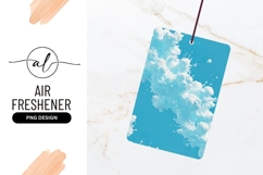 White Paint Splash On Light Blue Background Product Image 1