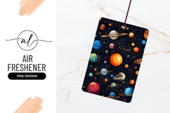 Whimsical Planets And Stars Seamless Pattern Design Product Image 1