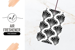 Seamless Art Deco Pattern Black And White Product Image 1