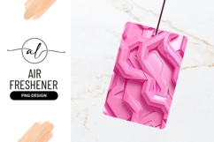 Abstract Pink Geometric Shapes with Glossy Finish and Light Product Image 1
