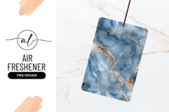 Blue and Gold Marble Texture Swirls and Veins Product Image 1