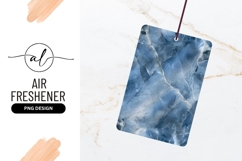 Blue Marble Texture with White Veins Abstract Background Product Image 1