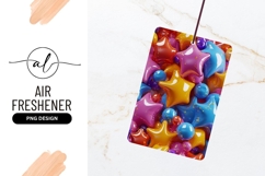 Colorful Star and Sphere Balloons in a Festive Arrangement Product Image 1