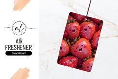 Smiling Cartoon Strawberries with Cheeks Product Image 1