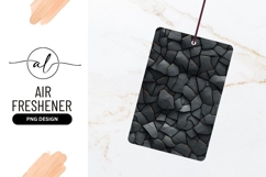 Gray Stone Wall Texture Digital Background Air Freshener Png Product Image 1