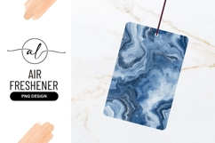 Abstract blue marble texture with flowing lines and swirling Product Image 1