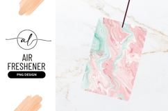 Swirling pink and teal marble texture background Product Image 1