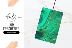 Green Swirls Abstract Liquid Marble Effect Texture Product Image 1