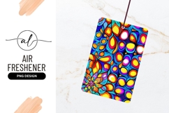 Abstract Floral Background Art Colorful Psychedelic Pattern Product Image 1