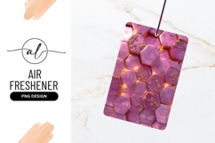 Pink Hexagonal Tile Pattern With Gold Detail Product Image 1