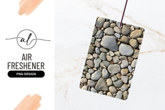 Smooth River Stones Texture Background Pattern Product Image 1