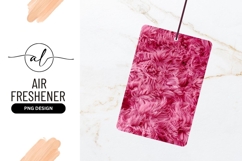 Fluffy Pink Texture Air Freshener Png Product Image 1