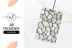 White Stone Seamless Texture Air Freshener Png Product Image 1