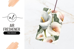 Elegant Calla Lilies Watercolor Seamless Pattern Product Image 1
