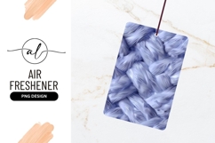 Light Blue Interwoven Feather Pattern Abstract Image Product Image 1