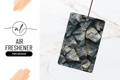 Grey Stone Wall Texture Detailed Rock Surface Air Freshener Product Image 1