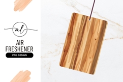 Wooden Panel Texture Air Freshener Png Product Image 1