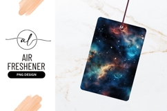 Cosmic Nebula Galaxy Background Air Freshener Png Product Image 1