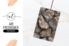 Cracked Stone Texture Air Freshener Png Product Image 1