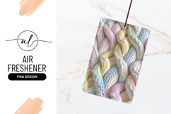 Pastel Braided Knitted Texture with Braids in Soft Yellow Product Image 1