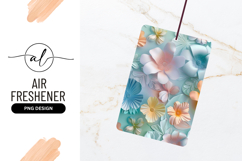 Pastel Flower Arrangement Decorative Air Freshener Design Product Image 1