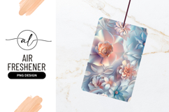 Pastel Floral Background With Delicate Paper Flowers Product Image 1