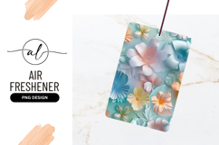 Pastel Paper Flowers Air Freshener Style Background Product Image 1