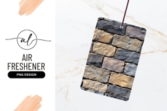 Stone Wall Backdrop With Neutral Color Palette Air Freshener Product Image 1