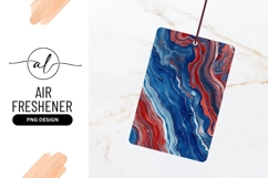 Abstract Swirling Red White and Blue Vector Illustration Product Image 1