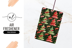Christmas Tree Pattern with Red and Green Paper Cutout Product Image 1