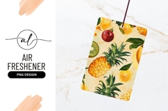 Tropical Fruit Pattern Pineapple Apple Banana Kiwi Orange Product Image 1