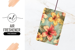 Tropical Floral Pattern with Hibiscus Flowers Product Image 1