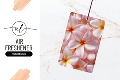 Close up of pink and white frangipani flowers Product Image 1