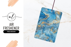 Abstract Blue and Gold Swirls Texture with Fluid Paint Product Image 1