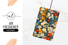 Colorful Floral Pattern with Daisies and Wildflowers Product Image 1