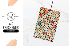 Colorful Decorative Floral Pattern Air Freshener Png Product Image 1