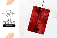 Red Grunge Splatters And Drips Background Product Image 1