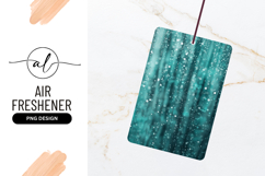 Teal Bokeh Lights Festive Sparkle Background Product Image 1