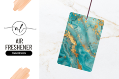 Teal And Gold Marble Texture Art Background Product Image 1