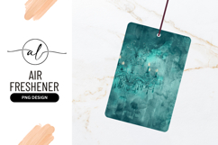 Teal Chandelier With Burning Candles Illustration Texture Product Image 1
