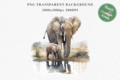 African Baby Elephant Safari Animals Clipart Savanna PNG Image Watercolor  Transparent Print invitation t-shirt designs sublimation kids printable digital watercolor cute African Baby Elephant, Safari Animals clipart, sublimation nursery drawing, Savanna