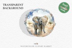 African Baby Elephant Safari Animals Clipart Savanna PNG Image Watercolor  Transparent Print invitation t-shirt designs sublimation kids printable digital watercolor cute African Baby Elephant, Safari Animals clipart, sublimation nursery drawing, Savanna