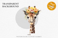 African Baby Giraffe Safari Animals Clipart Savanna PNG Art Image Watercolor  Transparent Print invitation t-shirt designs sublimation kids printable digital watercolor cute African Baby Giraffe, Safari Animals clipart, sublimation nursery drawing Savanna