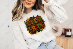 African Pride PNG with Cultural Patterns and Heritage Product Image 4