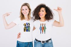 African Sisterhood 3- Machine Embroidery Design Product Image 2